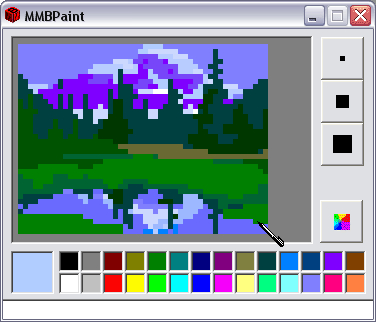 Скриншот 'MMBPaint'